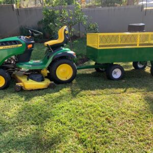 Pre-owned John Deere D170 With Trailer